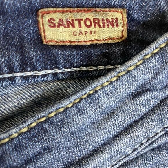 Silver Santorini Jeans Sz 25 - Picture 13 of 14
